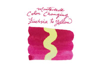 Monteverde Color Changing Fuchsia to Yellow - 2ml Ink Sample