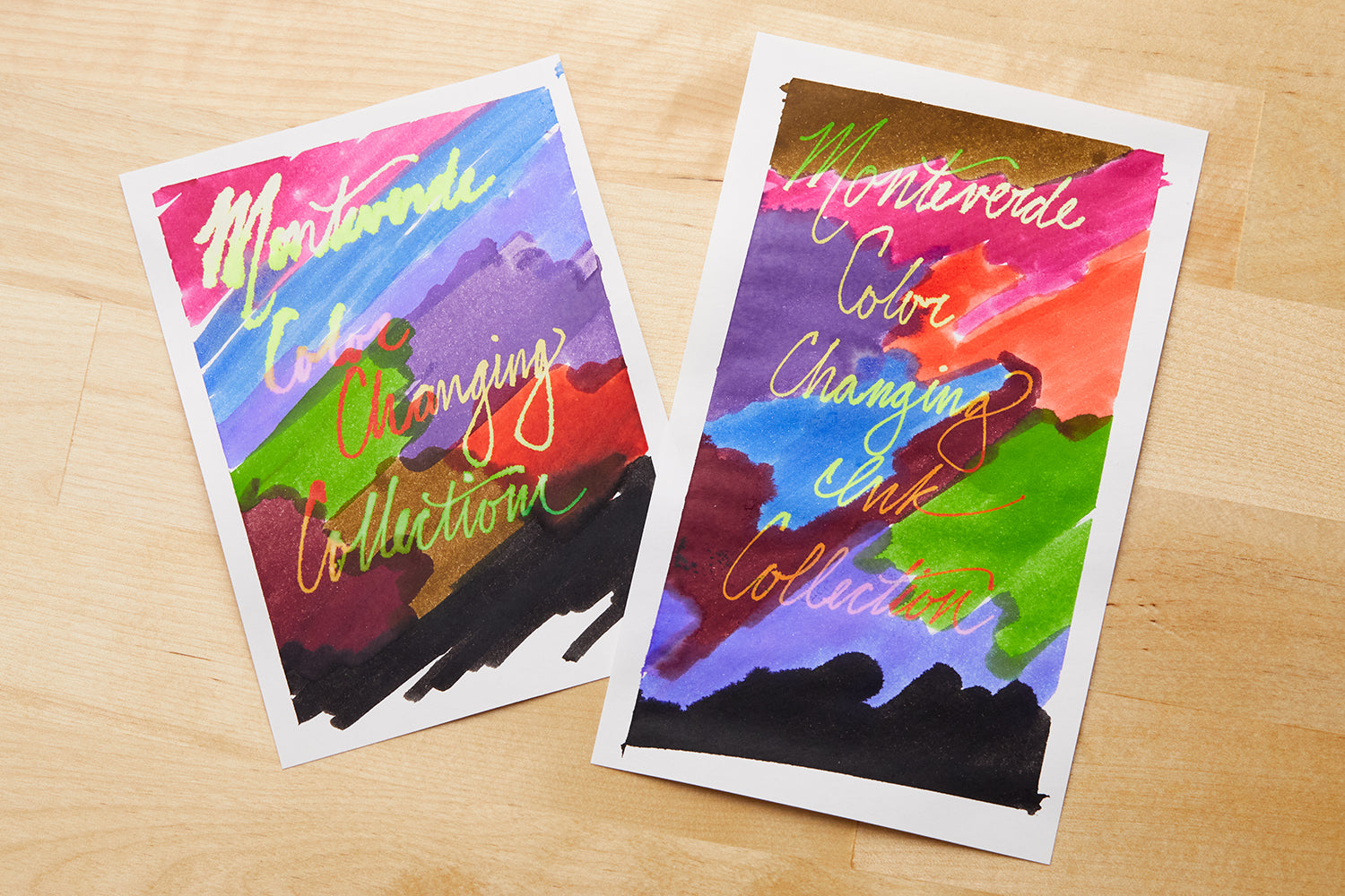 Monteverde Color Changing Bottled Fountain Pen Ink Set - The Goulet Pen ...