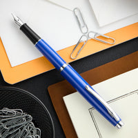 Monteverde Dakota Fountain Pen - Airforce Matte Blue