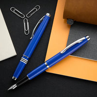 Monteverde Dakota Fountain Pen - Airforce Matte Blue