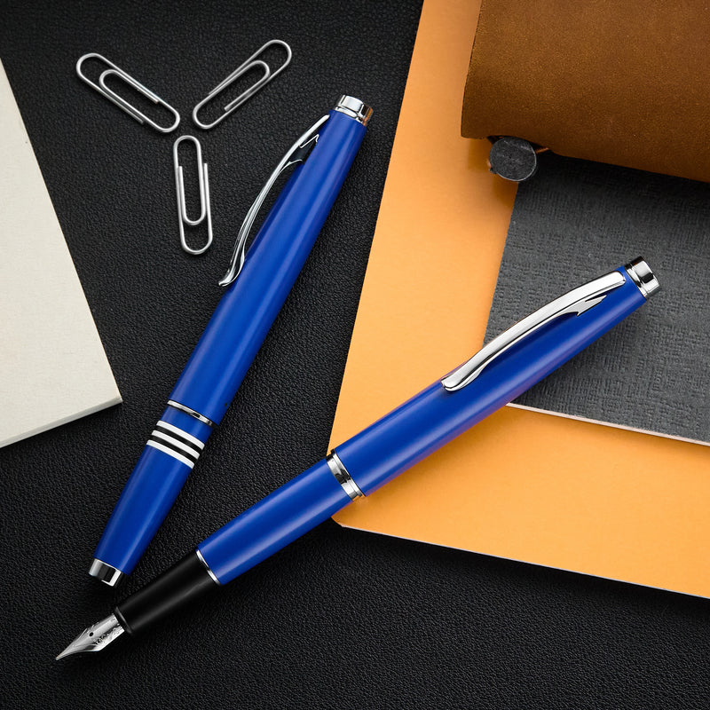 Monteverde Dakota Fountain Pen - Airforce Matte Blue