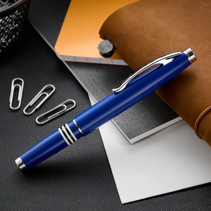 Monteverde Dakota Fountain Pen - Airforce Matte Blue