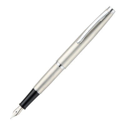 Monteverde Dakota Fountain Pen - Stainless Steel