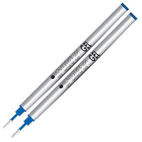 Monteverde Capped Gel G4 Rollerball Refill - Blue 0.7mm Medium (2-Pack)