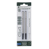 Monteverde Capped Gel G4 Rollerball Refill - Black 0.7mm Medium (2-Pack)