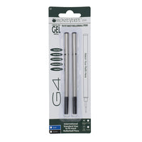 Monteverde Capped Gel G4 Rollerball Refill - Blue 0.7mm Medium (2-Pack)