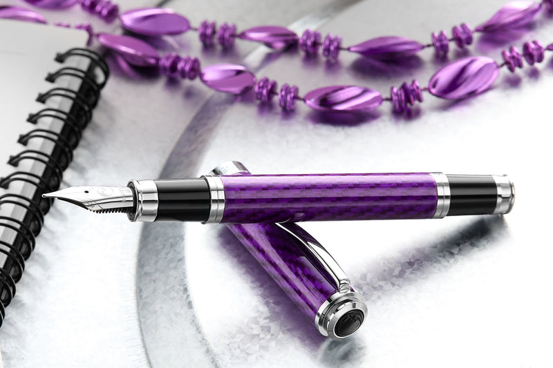 Monteverde Innova Fiberglass Fountain Pen - Amethyst (Special Edition)