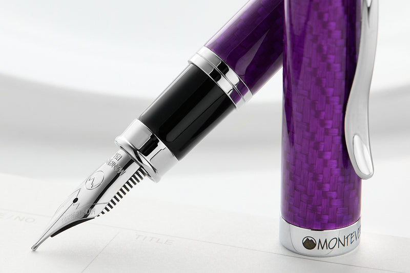 Monteverde Innova Fiberglass Fountain Pen - Amethyst (Special Edition)
