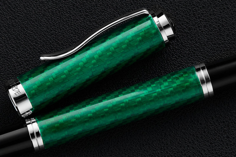 Monteverde Innova Fiberglass Fountain Pen - Emerald (Special Edition)