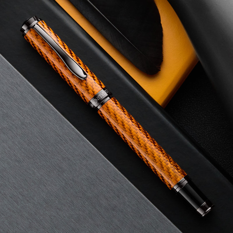 Monteverde Innova Fiberglass Fountain Pen - Fire Opal (Limited Edition)