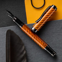 Monteverde Innova Fiberglass Fountain Pen - Fire Opal (Limited Edition)