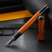 Monteverde Innova Fiberglass Fountain Pen - Fire Opal (Limited Edition)