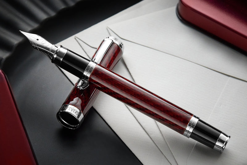 Monteverde Innova Fiberglass Fountain Pen - Garnet (Special Edition)