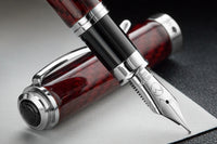 Monteverde Innova Fiberglass Fountain Pen - Garnet (Special Edition)