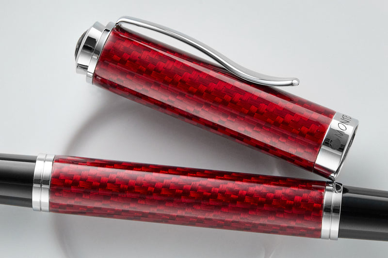 Monteverde Innova Fiberglass Fountain Pen - Ruby (Special Edition)