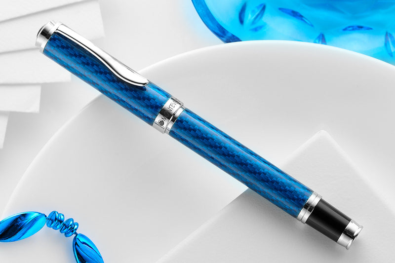 Monteverde Innova Fiberglass Fountain Pen - Sapphire (Special Edition)