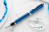 Monteverde Innova Fiberglass Fountain Pen - Sapphire (Special Edition)
