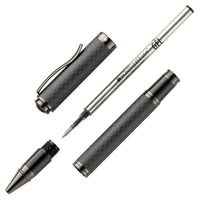 Monteverde Innova Gel Rollerball Pen - Matte Carbon Fiber/Gunmetal