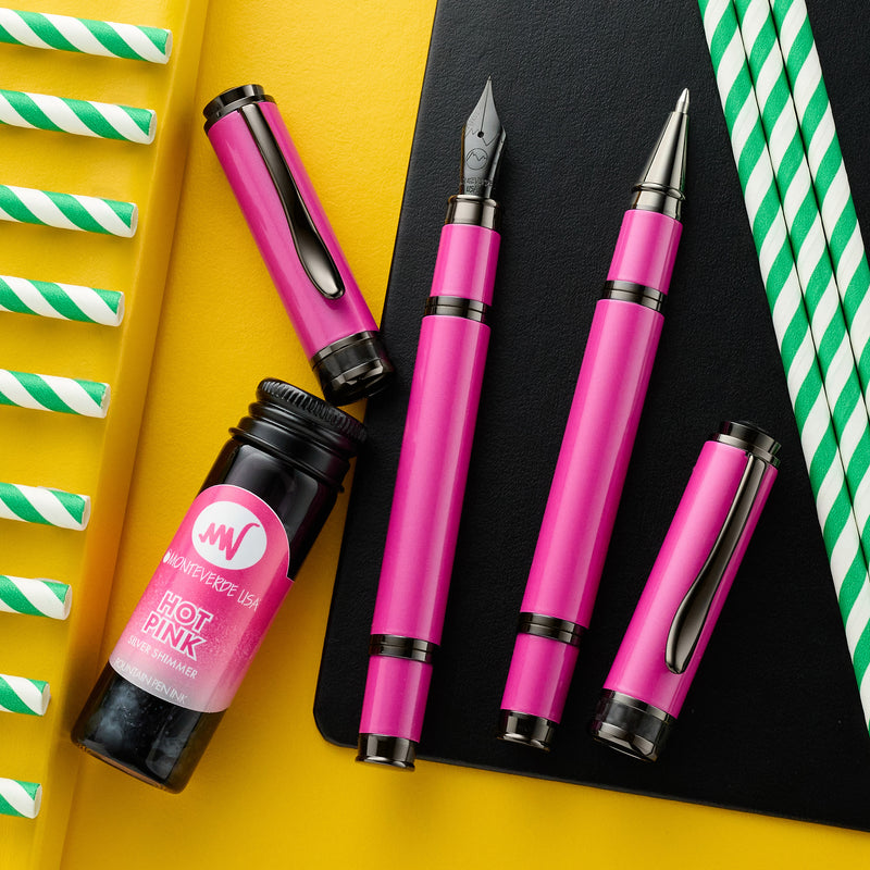 Monteverde Innova Gel Rollerball Pen - Hot Pink (Special Edition)