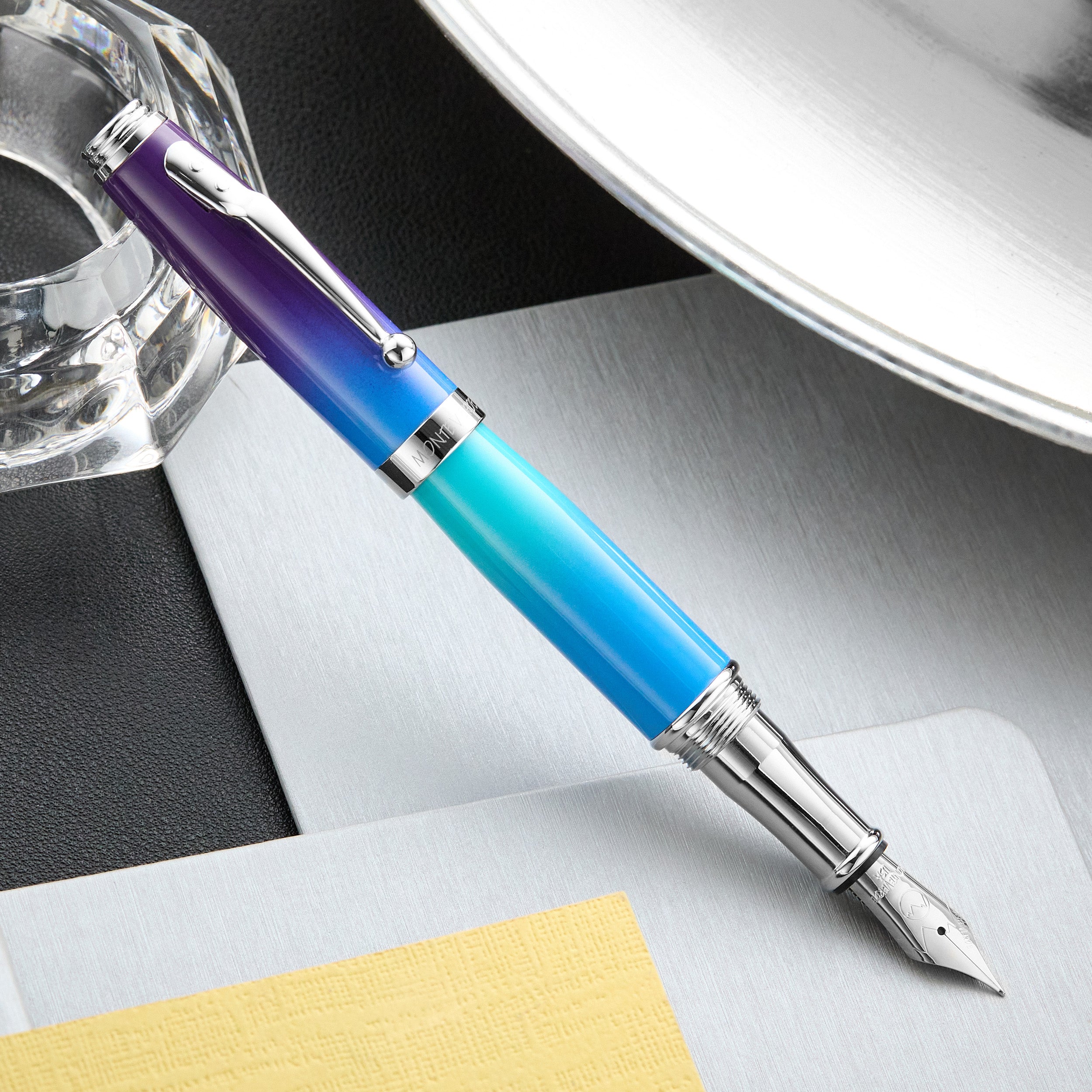 Monteverde Invincia Deluxe Fountain Pen - Twilight Ombre (SE