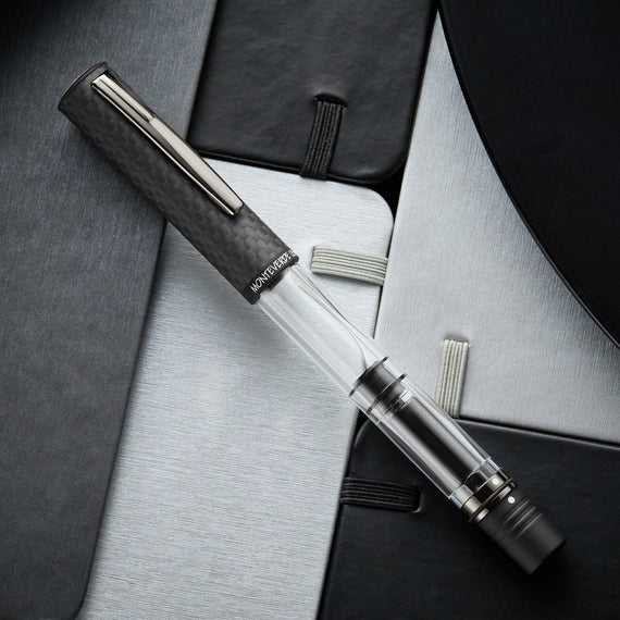 Monteverde MP1 Collectible Fountain Pen - Matte Carbon Fiber