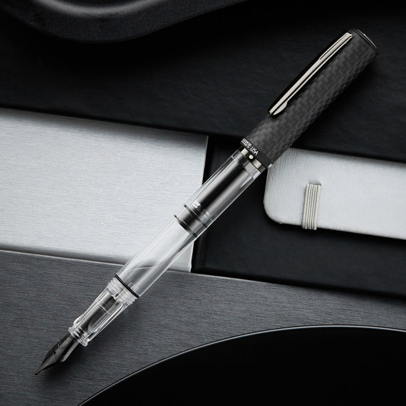 Monteverde MP1 Collectible Fountain Pen - Matte Carbon Fiber