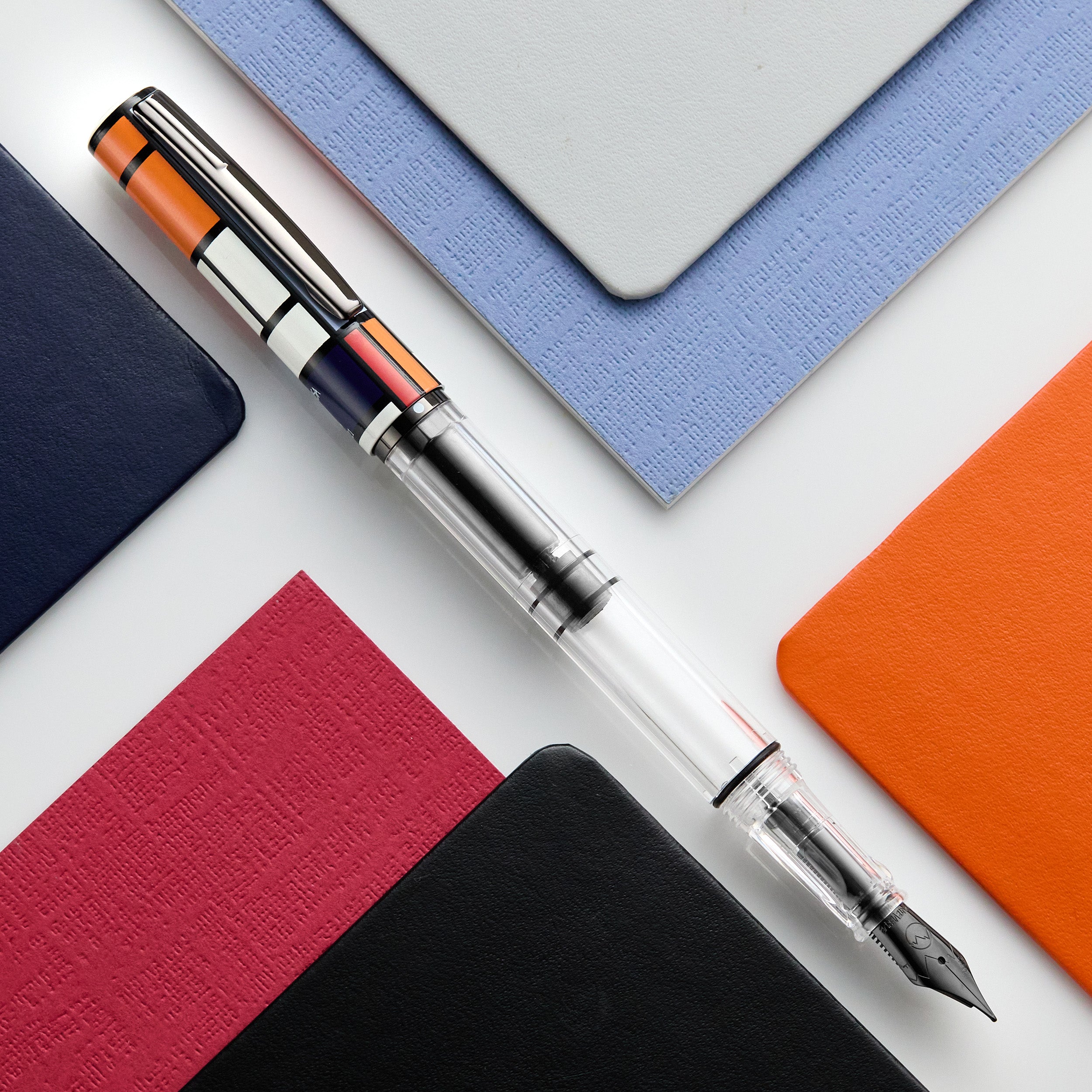 Monteverde MP1 Collectible Fountain Pen - Mondrian Composition