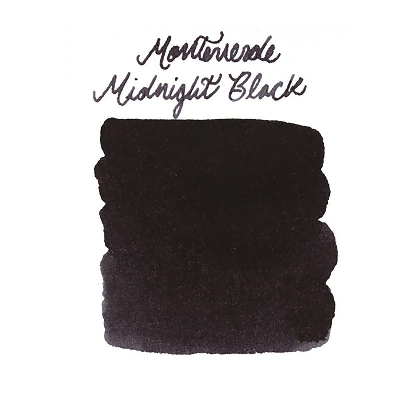 Monteverde Midnight Black - Ink Sample