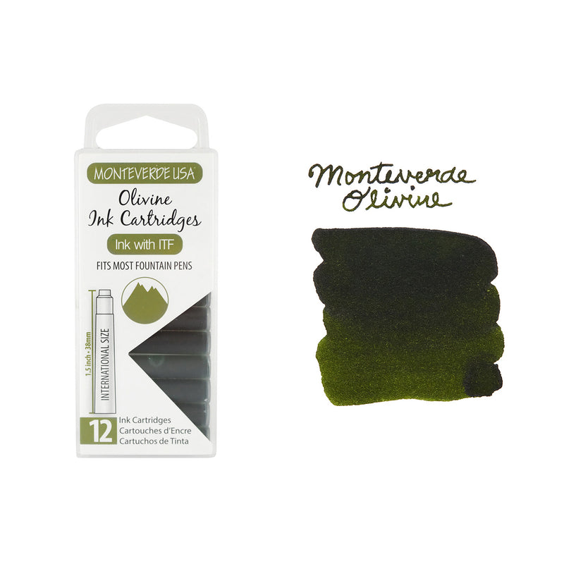 Monteverde Olivine - Ink Cartridges