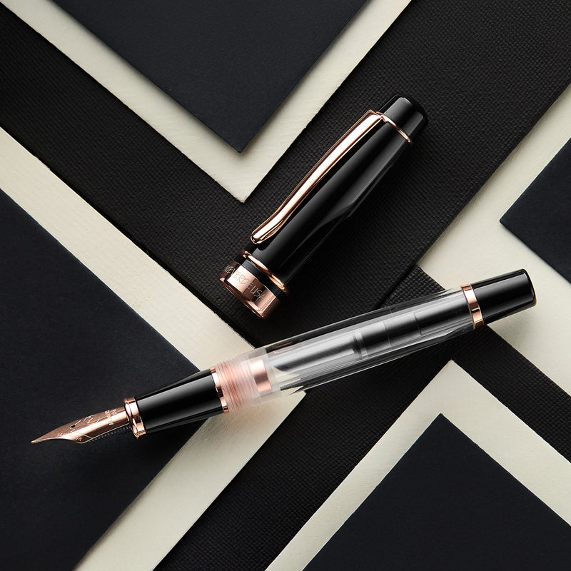 Monteverde Prima Piston Fountain Pen - Black (Special Edition)