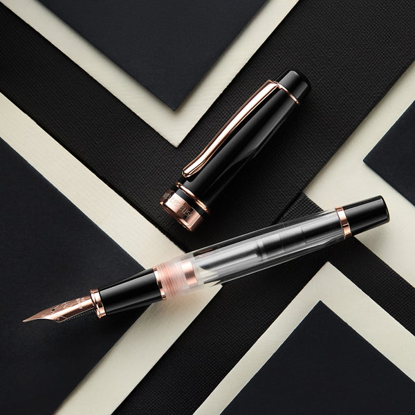 MONTEVERDE Prima ボールペン Monteverde-Prima-Blk-RoseGold-