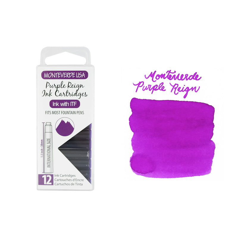 Monteverde Purple Reign - Ink Cartridges