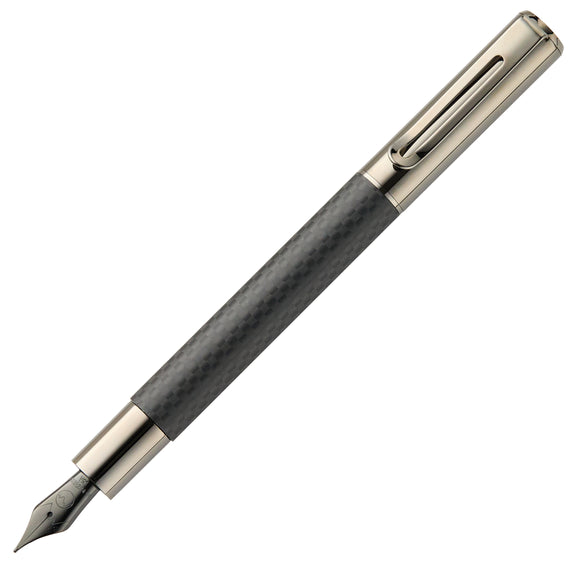 Monteverde Ritma Fountain Pen - Matte Carbon Fiber