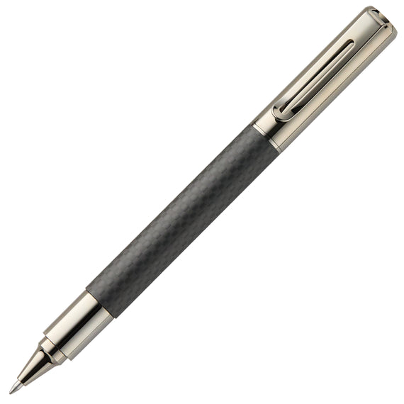 Monteverde Ritma Gel Rollerball Pen - Matte Carbon Fiber