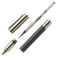 Monteverde Ritma Gel Rollerball Pen - Matte Carbon Fiber