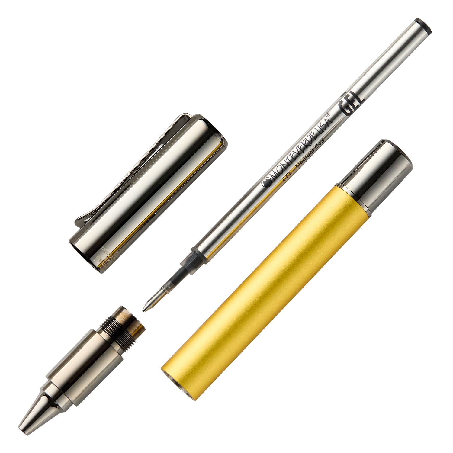Monteverde Ritma Gel Rollerball Pen - Mimosa (SE) - The Goulet Pen