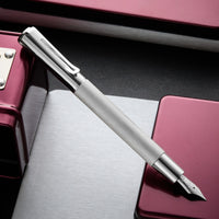 Monteverde Ritma Fountain Pen - Brushed Stainless Steel