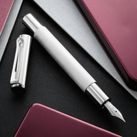 Monteverde Ritma Fountain Pen - Brushed Stainless Steel