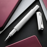 Monteverde Ritma Gel Rollerball Pen - Brushed Stainless Steel
