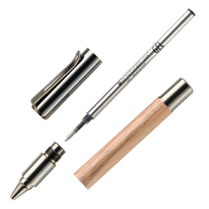 Monteverde Ritma Gel Rollerball Pen - Walnut