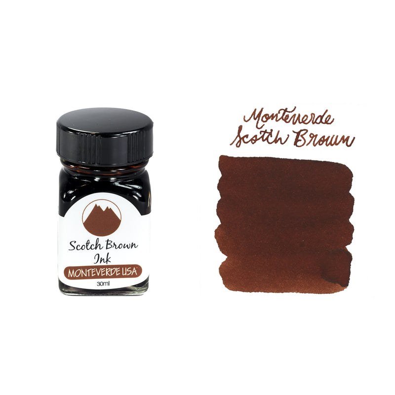 Monteverde Scotch Brown 30ml ink bottle