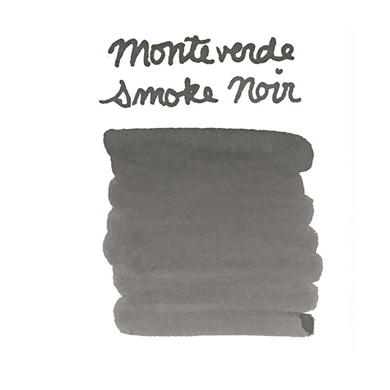 Monteverde Smoke Noir - Ink Sample