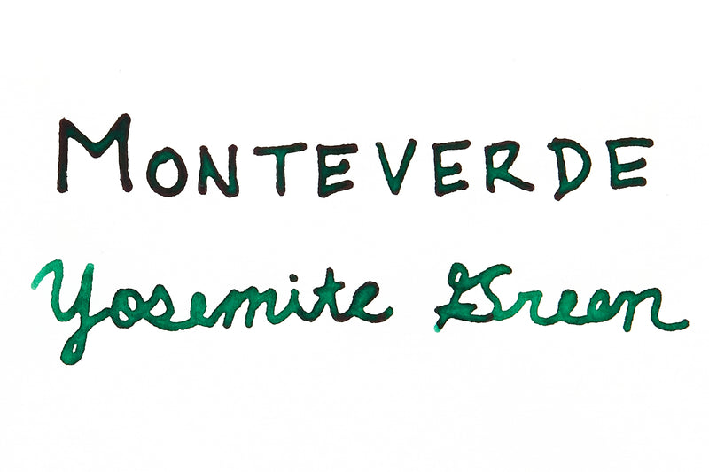 Monteverde Yosemite Green - Ink Sample