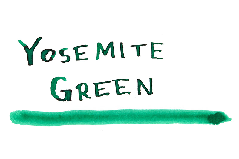 Monteverde Yosemite Green - Ink Sample