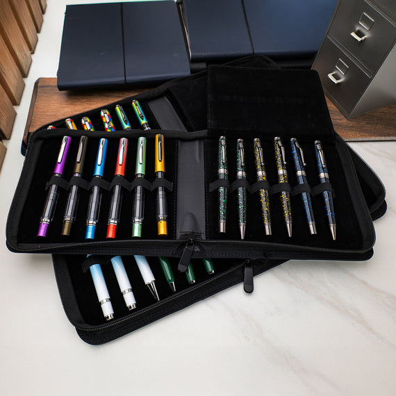 Monteverde Deluxe Collectors 12 Slot Pen Case