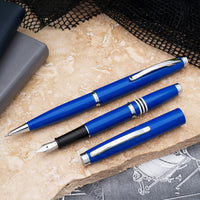 Monteverde Dakota Fountain Pen - Airforce Matte Blue