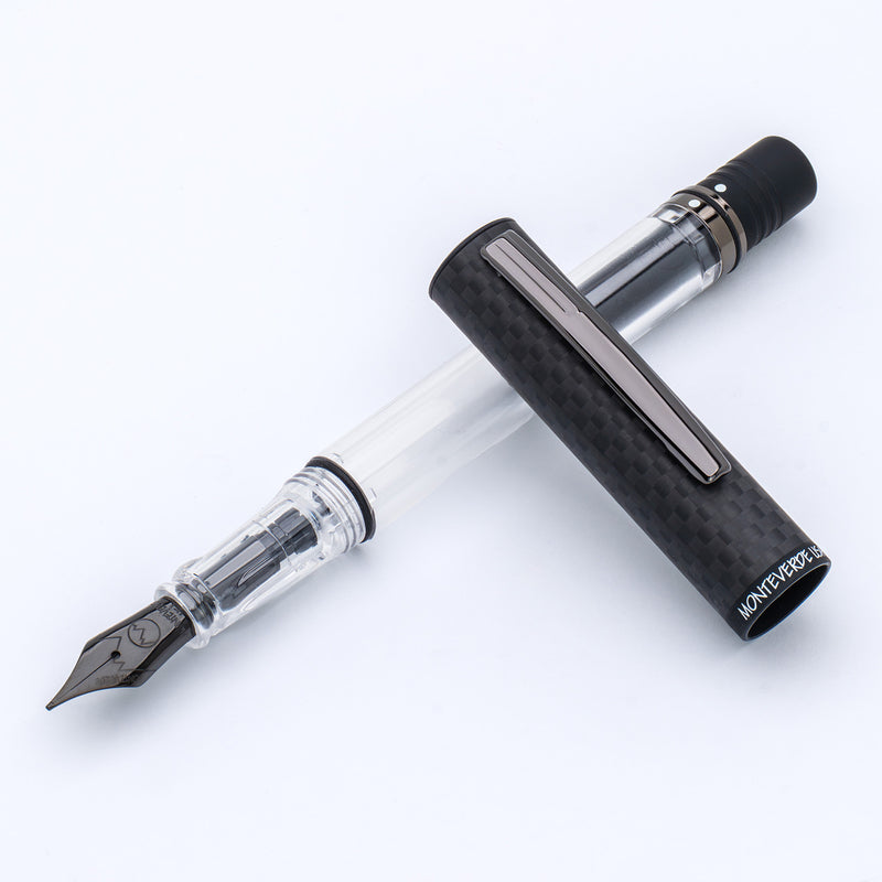 Monteverde MP1 Collectible Fountain Pen - Matte Carbon Fiber