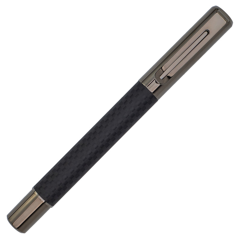 Monteverde Ritma Gel Rollerball Pen - Matte Carbon Fiber