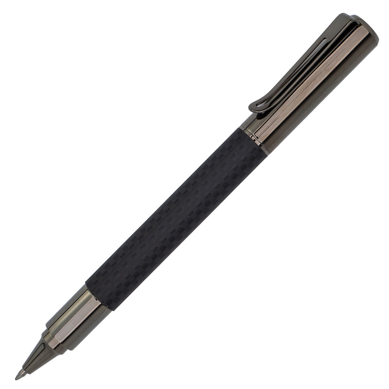 Monteverde Ritma Gel Rollerball Pen - Matte Carbon Fiber