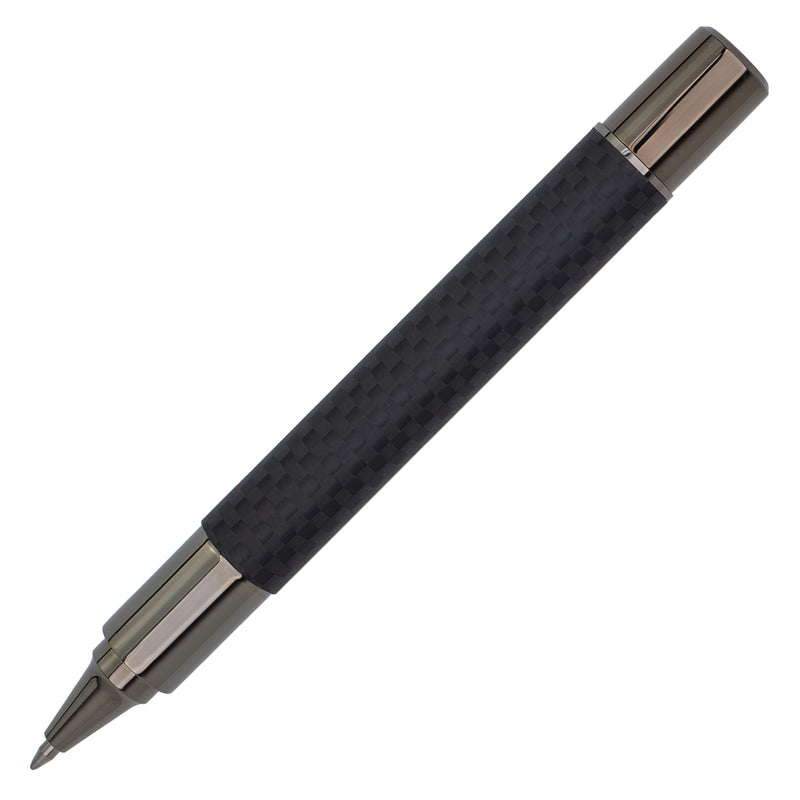 Monteverde Ritma Gel Rollerball Pen - Matte Carbon Fiber